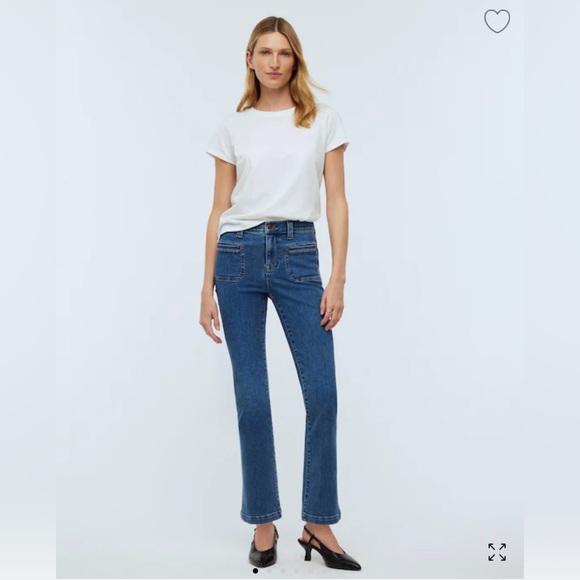 Madewell Mid-Rise Kick Out Jeans - Picture 1 of 11